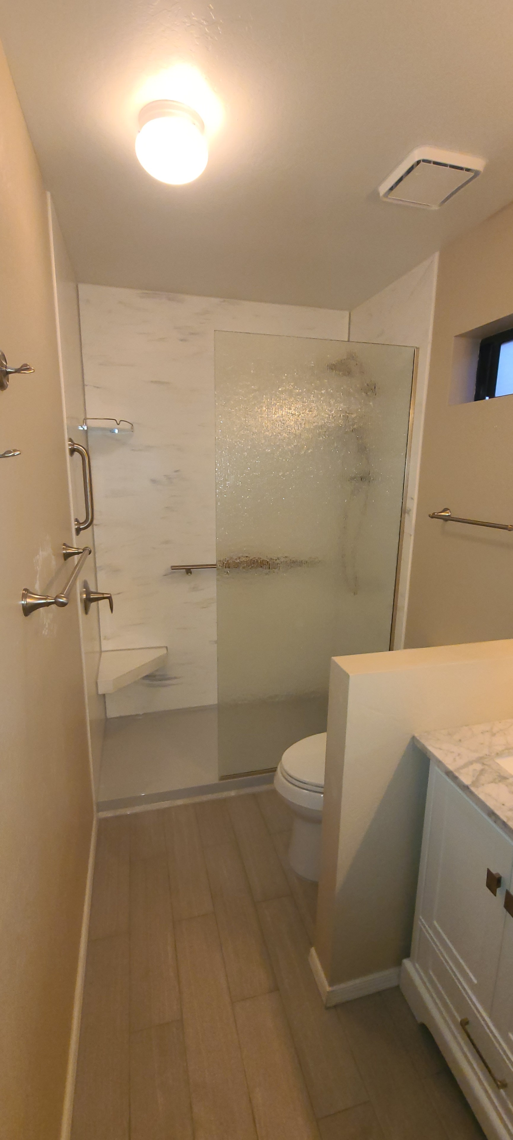 Bathroom remodel project 4